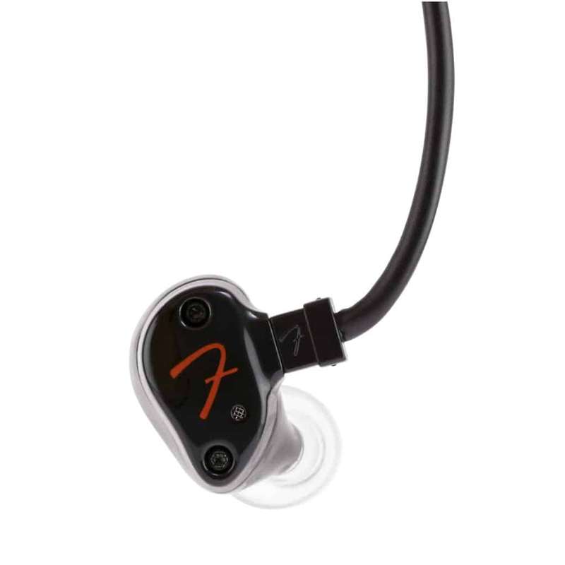 Fender Puresonic Wired Earphones in Black Metallic