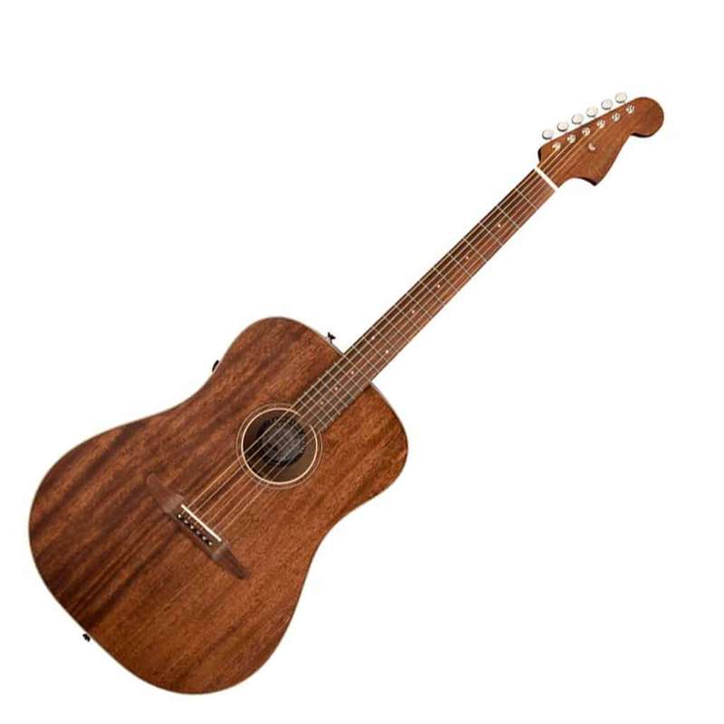 Fender California Series Redondo Special Acoustic-Electric Guitar - Natural Satin Mahogany