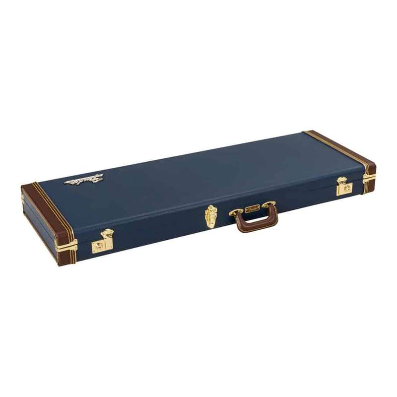 Fender Classic Series Wood Case for Strat/Tele - Navy Blue