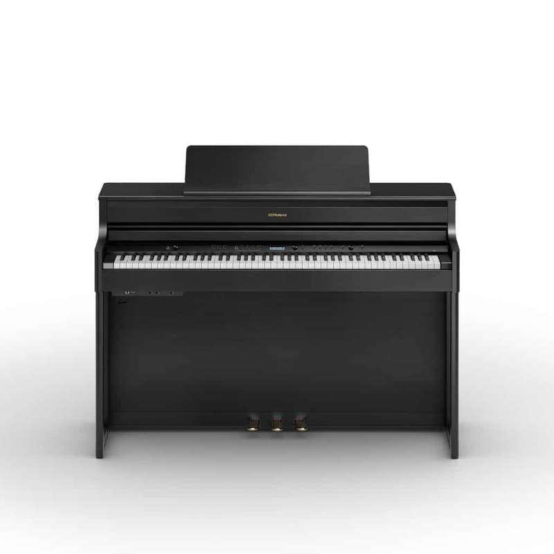 Roland HP704 Digital Piano - Charcoal Black