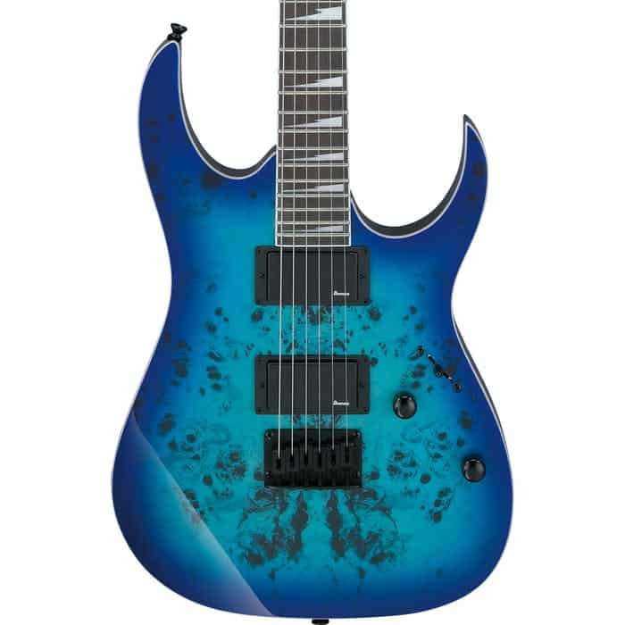 Ibanez Gio GRGR221PA Electric Guitar - Aqua Burst
