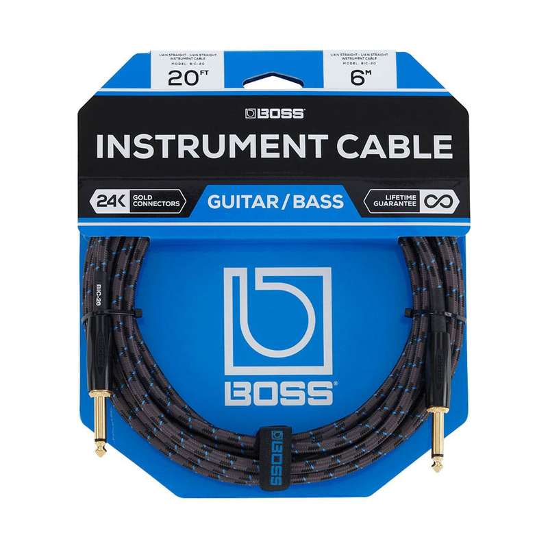 Boss BIC-20 6m Instrument cable