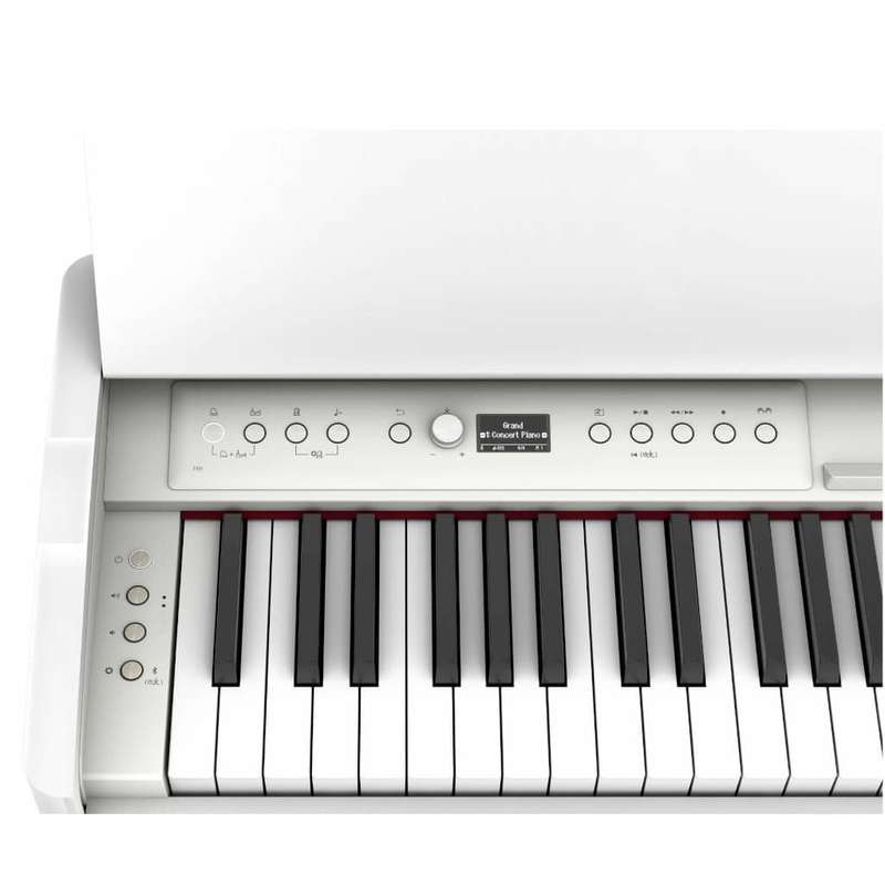 Roland F701 Digital Piano - White