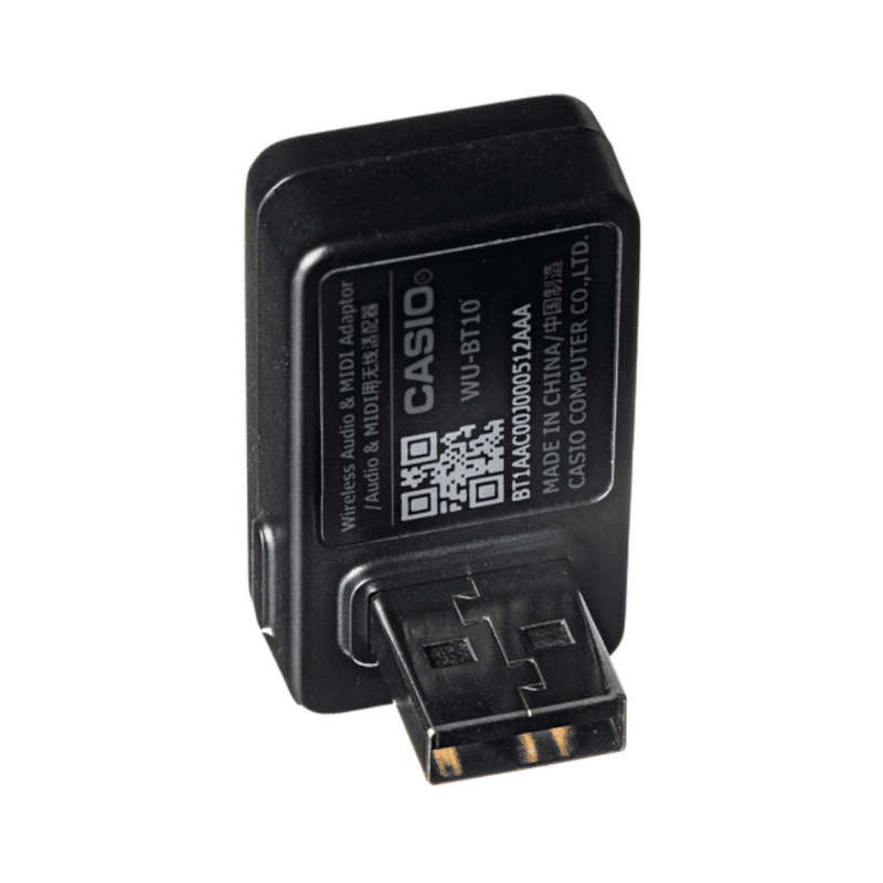 Casio WU-BT10 Wireless Bluetooth MIDI and Audio Adapter for CT Series