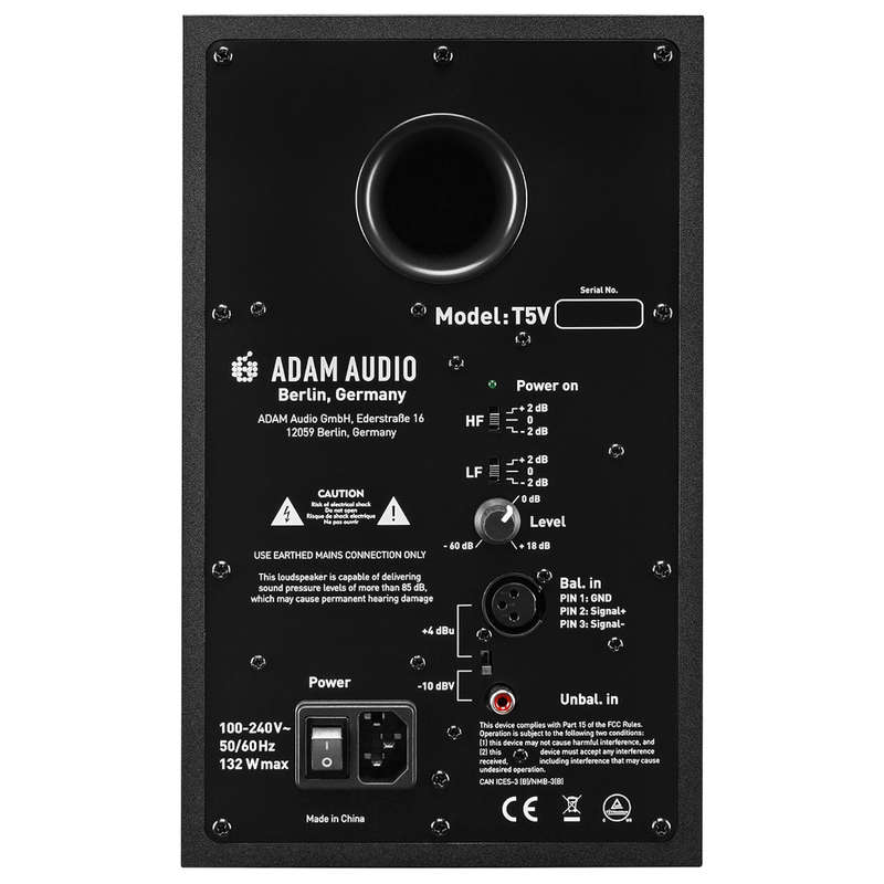 Adam Audio T5V T-Series Active Nearfield Studio Monitors - (Single)