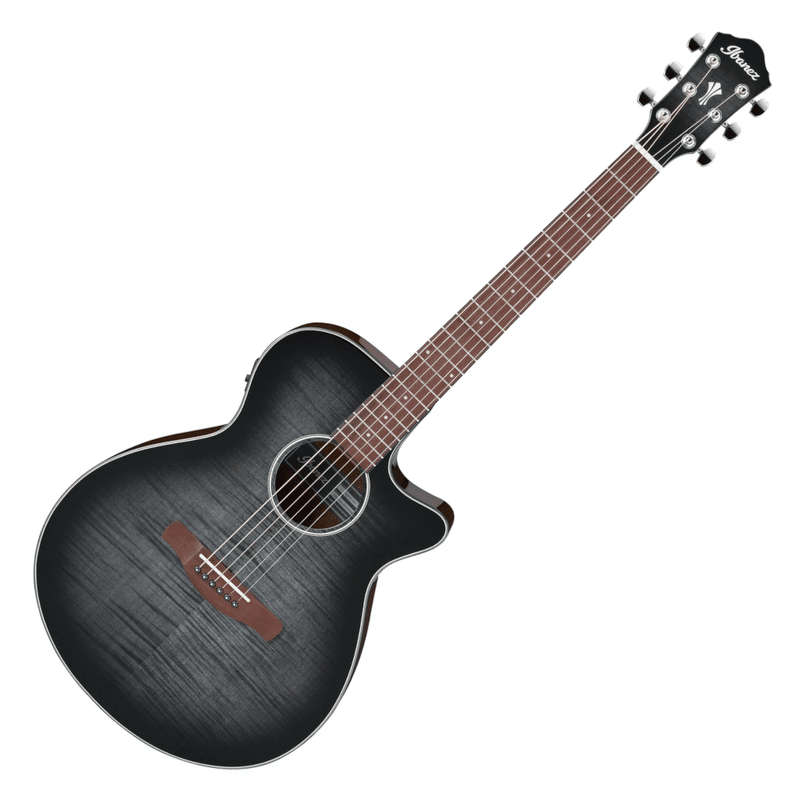 Ibanez AEG70-TCH AEG Series Acoustic Guitar - Charcoal Burst