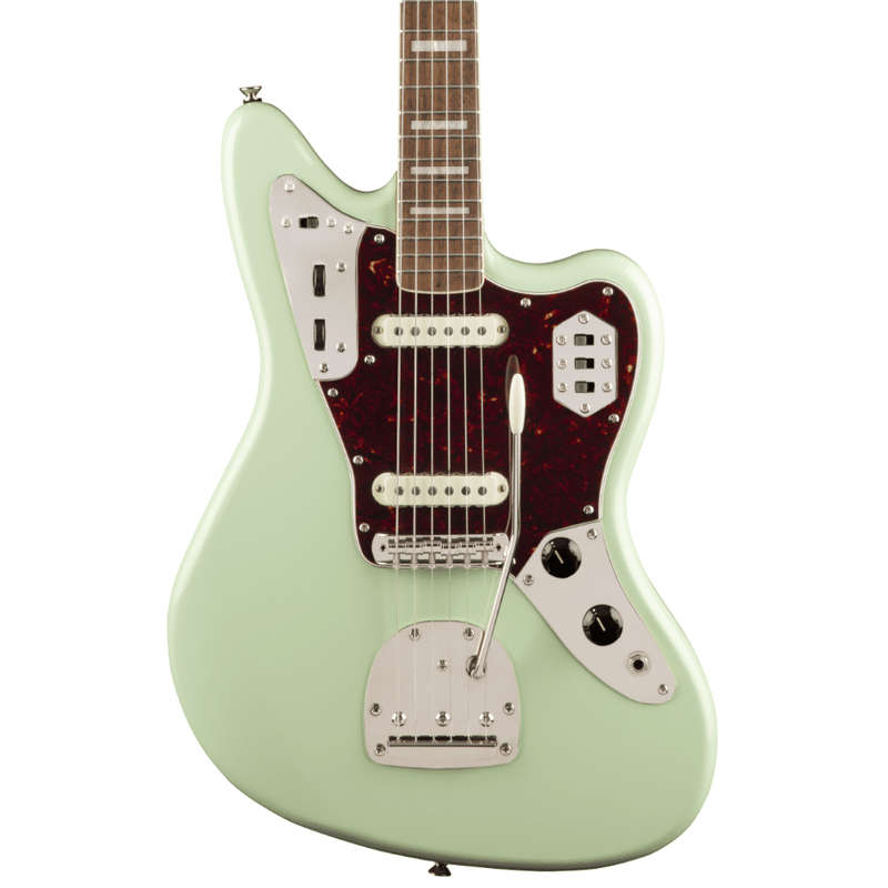 Squier by Fender Classic Vibe 60s Jaguar  Laurel Fretboard  Seafoam Green