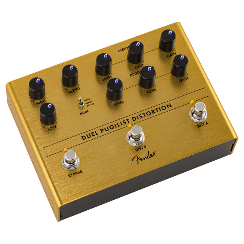 Fender Duel Pugilist Distortion Effects Pedal