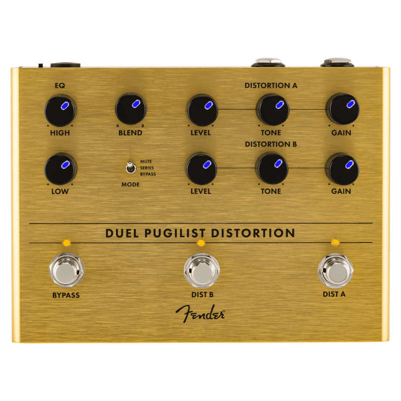 Fender Duel Pugilist Distortion Effects Pedal