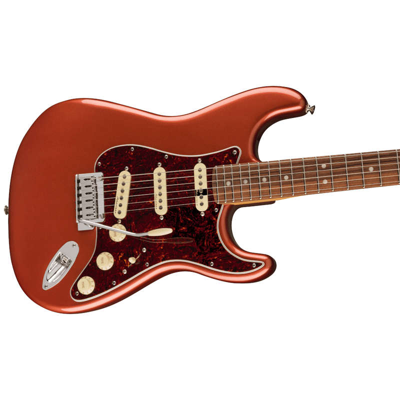 Fender Player Plus Stratocaster® - Pau Ferro Fretboard - Aged Candy Apple Red