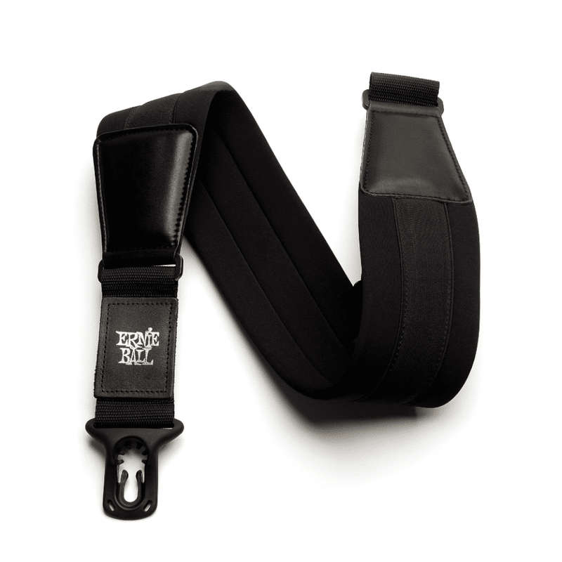 Ernie Ball Wide 3'' Neoprene Polylock Comfort Guitar Strap - Black