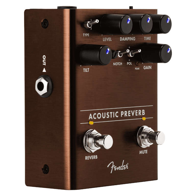 Fender Acoustic Preverb Acoustic Preamp/Reverb Pedal