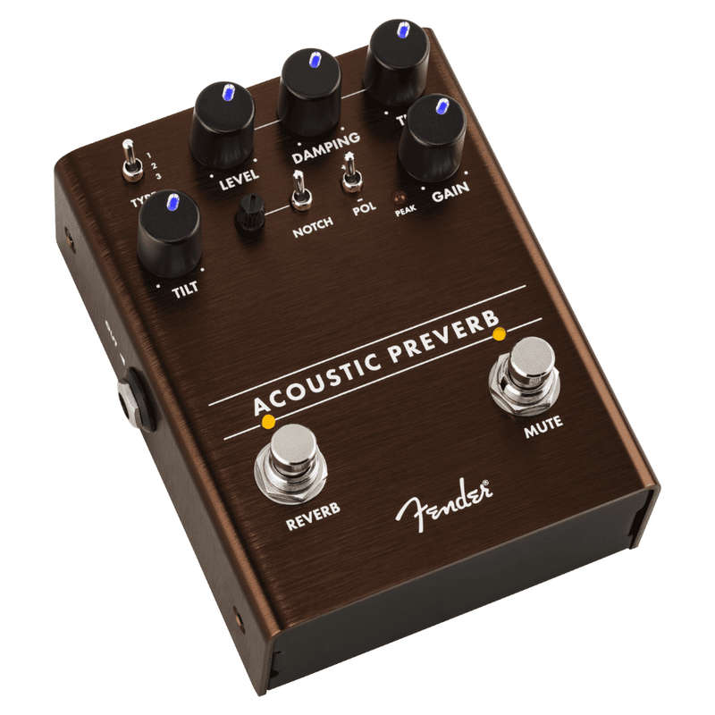 Fender Acoustic Preverb Acoustic Preamp/Reverb Pedal