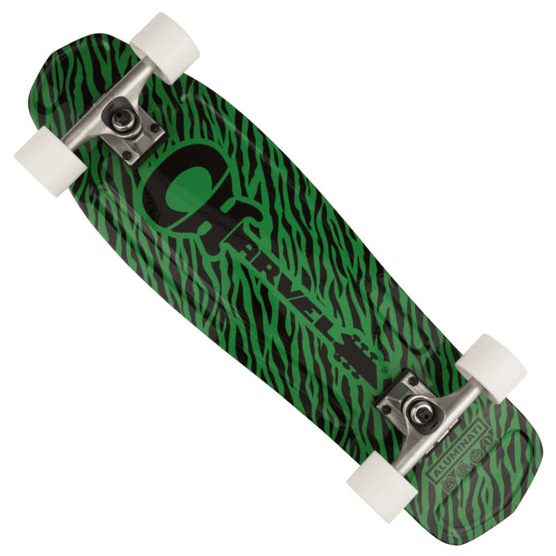 Charvel® Green Bengal Aluminum Skateboard by Aluminati®