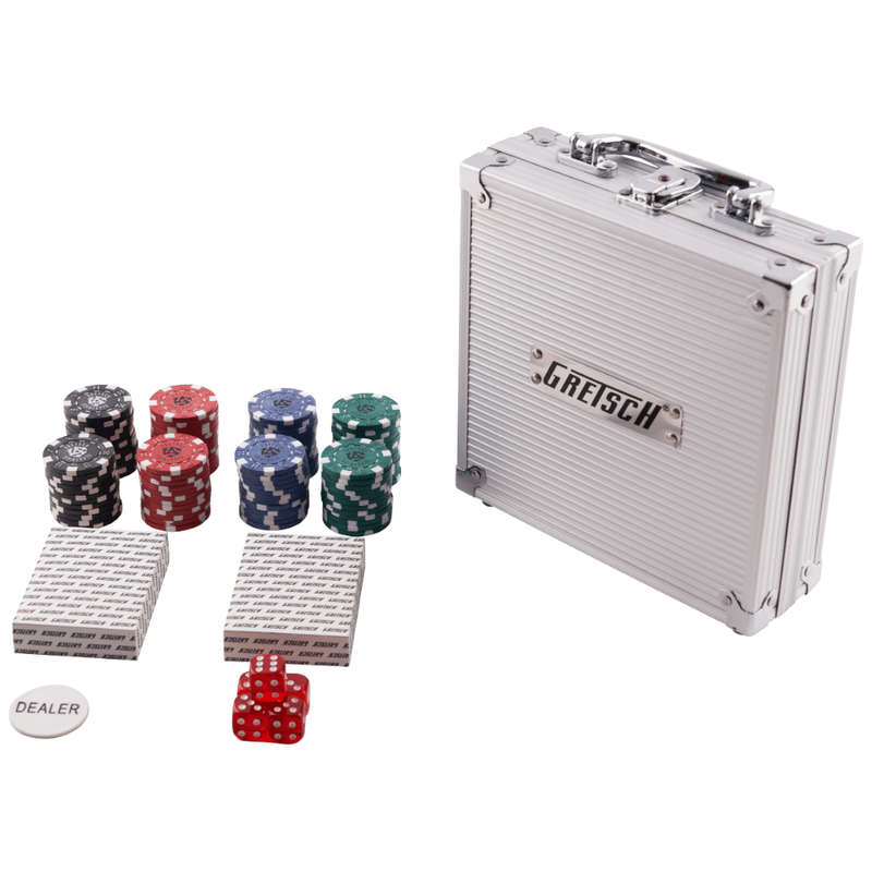 Gretsch® High Roller Collectable Poker Set