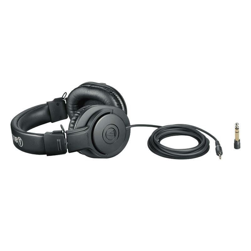 Audio-Technica ATH-M20x Closed-back Monitoring Headphones