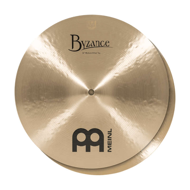 Meinl Cymbals Byzance Traditional 14'' Medium Hi-hat Cymbals
