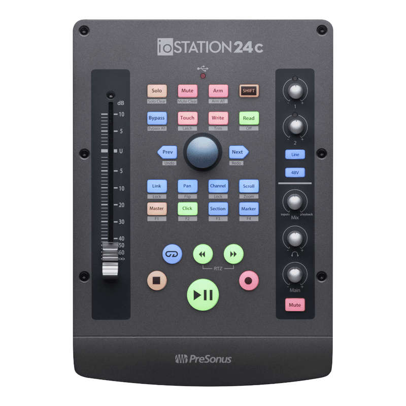 PreSonus ioStation 24c 2x2 USB-C Audio Interface and Production Controller