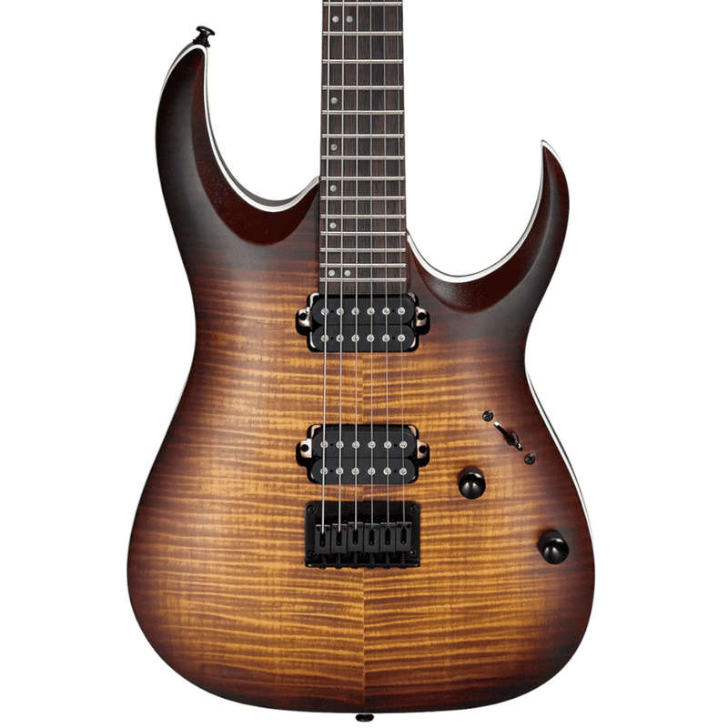 Ibanez Standard RGA42FM Electric Guitar - Dragon Eye Burst Flat