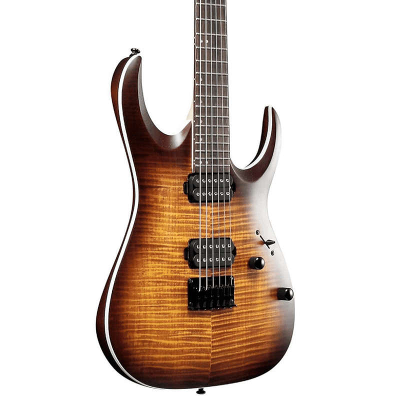 Ibanez Standard RGA42FM Electric Guitar - Dragon Eye Burst Flat