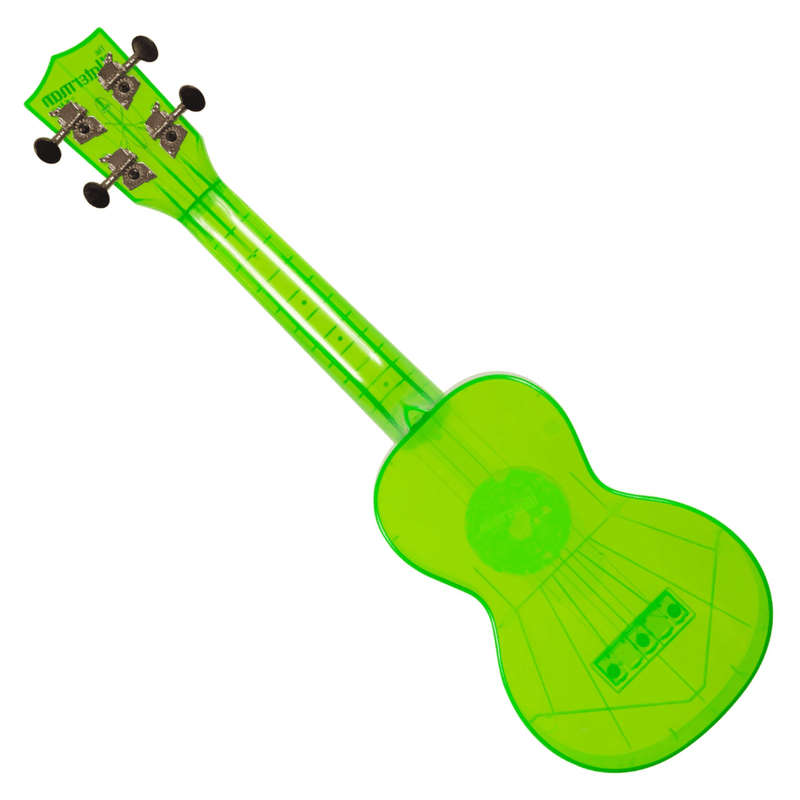 Kala Waterman Series Soprano Ukulele - Fluorescent Sour Apple Green