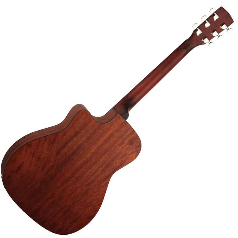 Cort AF515CE Acoustic-Electric Guitar with Bag - Open Pore Natural