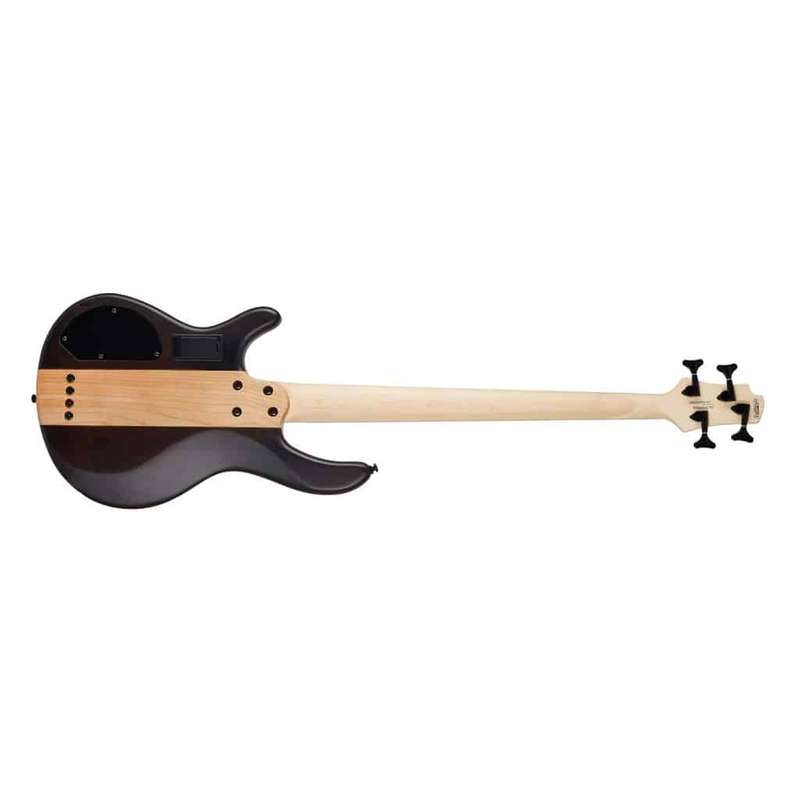 Cort C4 Plus Ovangkol Top on Mahogany Wings Antique Brown Burst Electric Bass Guitar