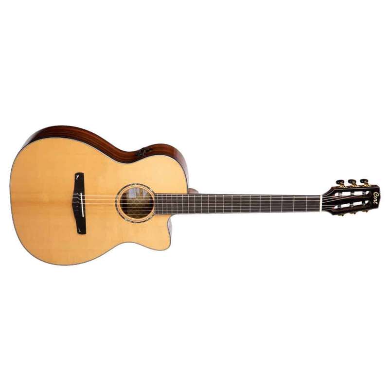 Cort GOLD-OC8 Nylon String Acoustic Electric Guitar - Natural Finish