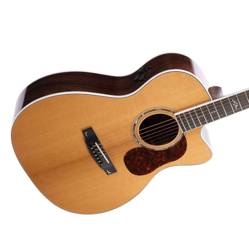 Cort GOLD-OC8 Nylon String Acoustic Electric Guitar - Natural Finish