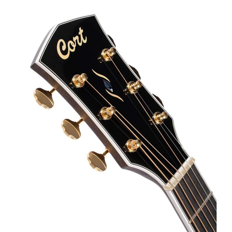 Cort GOLD-OC8 Nylon String Acoustic Electric Guitar - Natural Finish