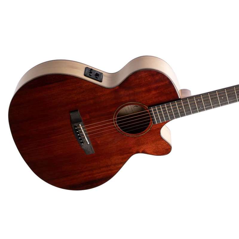 Cort SFX Myrtlewood Acoustic Electric Guitar - Brown Gloss Finish
