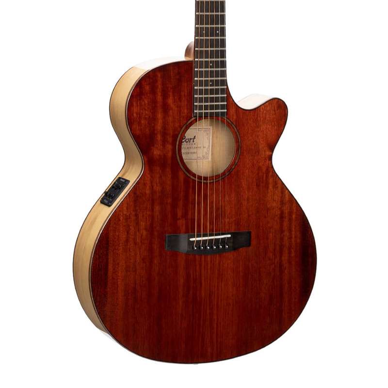 Cort SFX Myrtlewood Acoustic Electric Guitar - Brown Gloss Finish