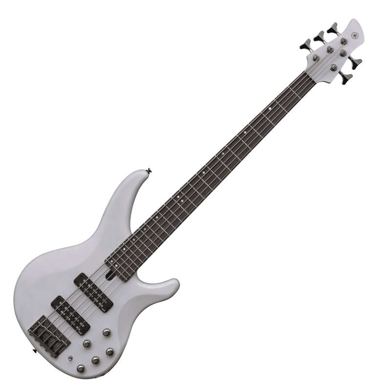 Yamaha TRBX505 5-String Bass Guitar - Translucent White