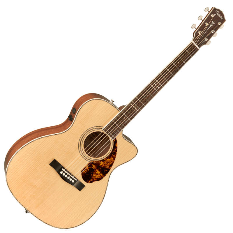 Fender Paramount PM-3 Limited Adirondack Triple-0 Acoustic-Electric Guitar - Natural