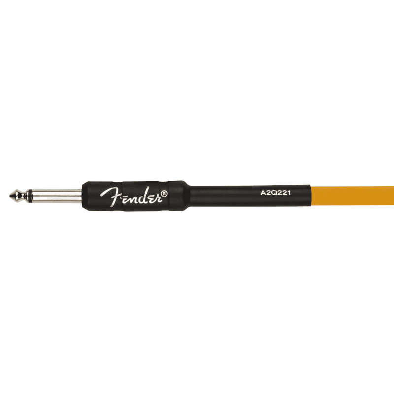 Fender Professional Series Glow in the Dark Instrument Cable  3m  Orange