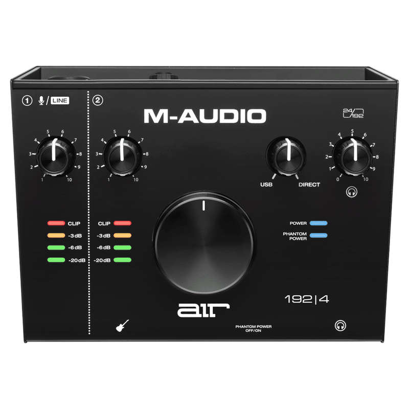 M-Audio AIR 192 | 4 Vocal Studio Pro Recording Pack with Mic &amp; Headphones