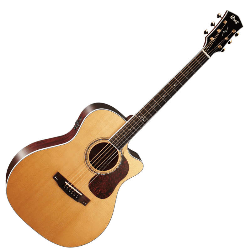Cort Gold-A8 Gold Series Acoustic-Electric Guitar - Gloss Natural