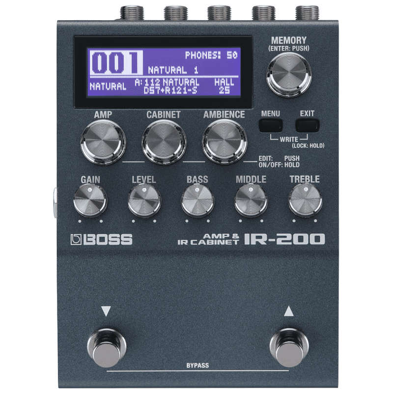 Boss IR-200 Amp and IR Cabinet Pedal