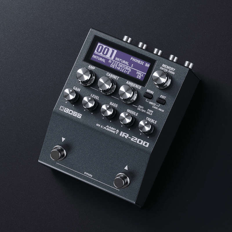 Boss IR-200 Amp and IR Cabinet Pedal