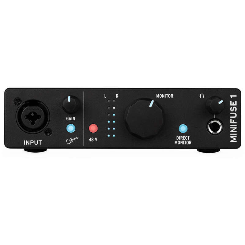 Arturia MiniFuse 1 USB-C Audio Interface - Black
