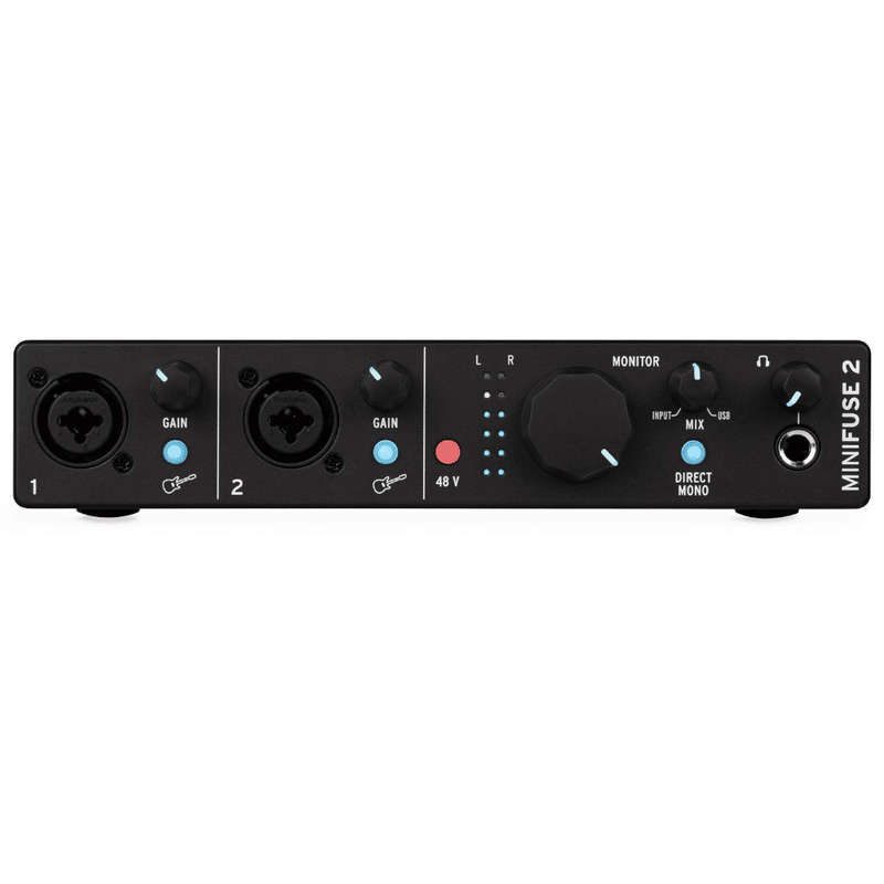 Arturia MiniFuse 2 USB-C Audio Interface - Black