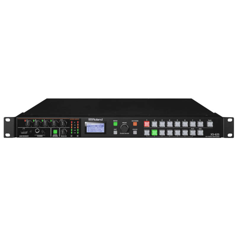 Roland 6-Channel HD Video Switcher with Audio Mixer &amp; PTZ Camera Control