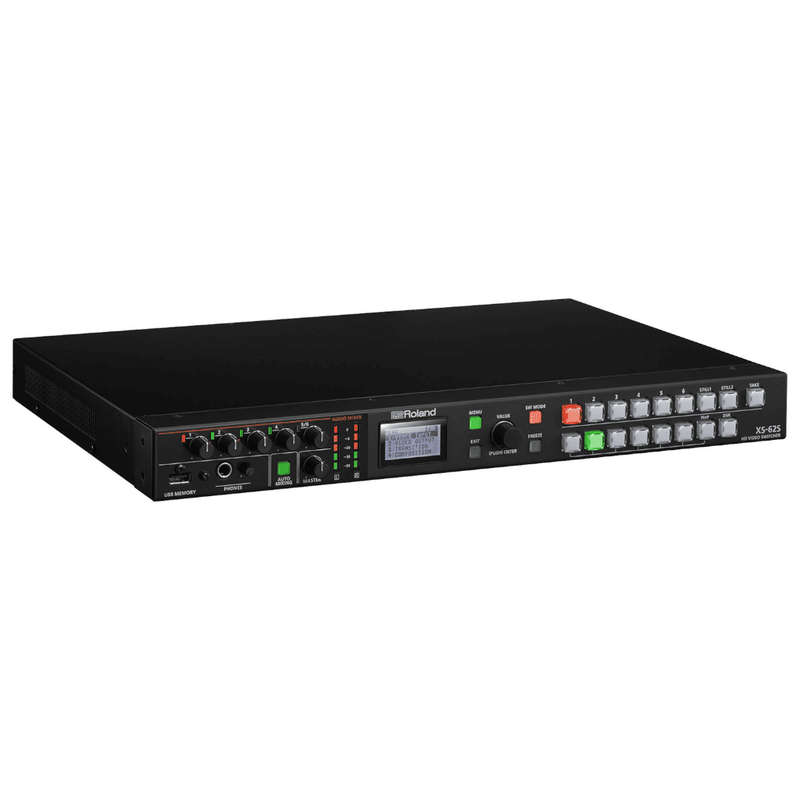Roland 6-Channel HD Video Switcher with Audio Mixer &amp; PTZ Camera Control