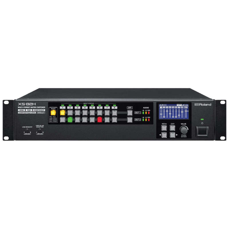 Roland XS-82H 8x2 Multi-Format AV Matrix Switcher