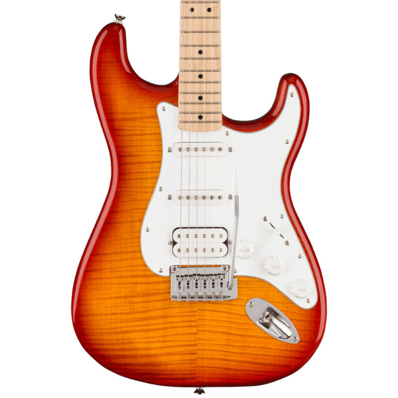 Squier by Fender Affinity Stratocaster FMT HSS Electric Guitar - Sienna Sunburst