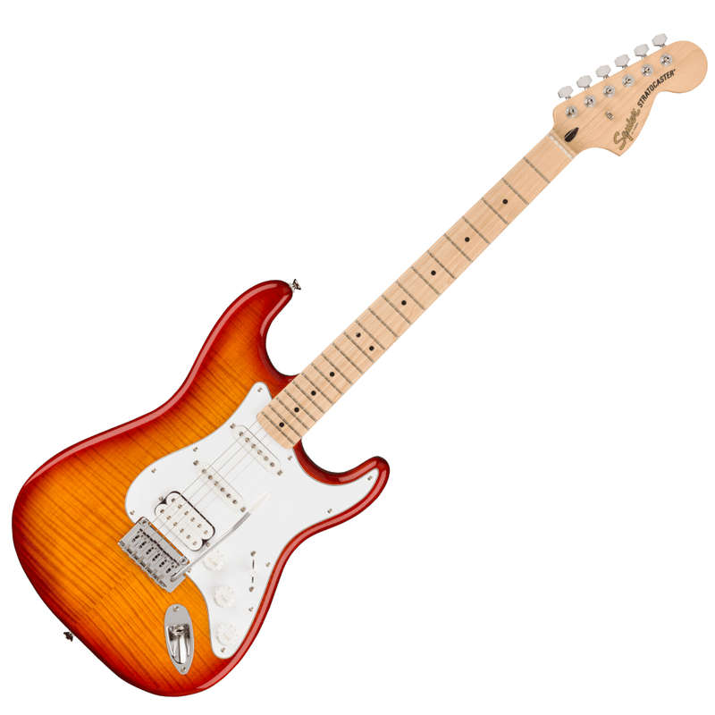 Squier by Fender Affinity Stratocaster FMT HSS Electric Guitar - Sienna Sunburst