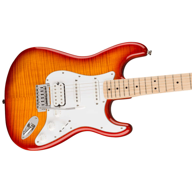 Squier by Fender Affinity Stratocaster FMT HSS Electric Guitar - Sienna Sunburst