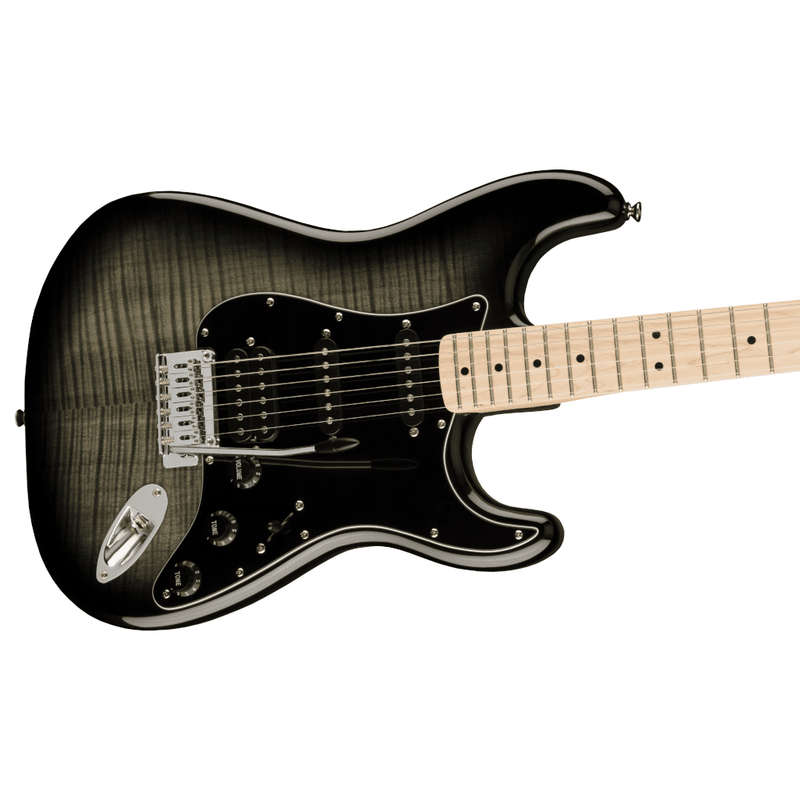 Squier by Fender Affinity Stratocaster FMT HSS Electric Guitar - Black Burst