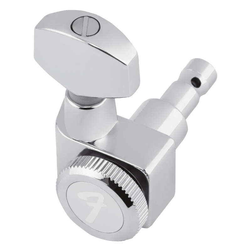 Fender® Stratocaster/Telecaster Staggered Locking Tuners - Polished Chrome