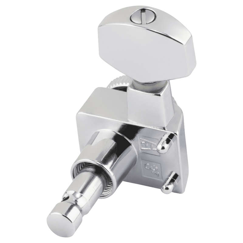 Fender® Stratocaster/Telecaster Staggered Locking Tuners - Polished Chrome